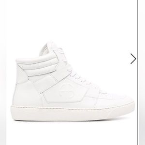 Anine Bing White High Top Sneakers SZ 36 NWT